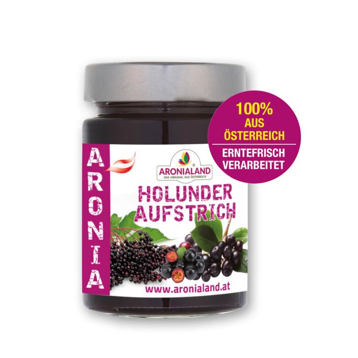 Aronia Holunderaufstrich 210g