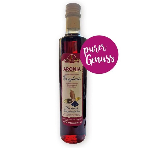 Aronia - Die feinste Essigvariation 500ml