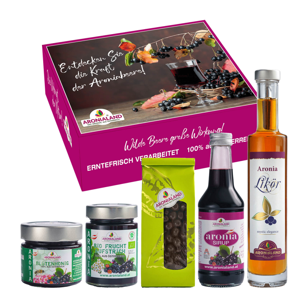 Aronia Geschenkset Wohlbefinden