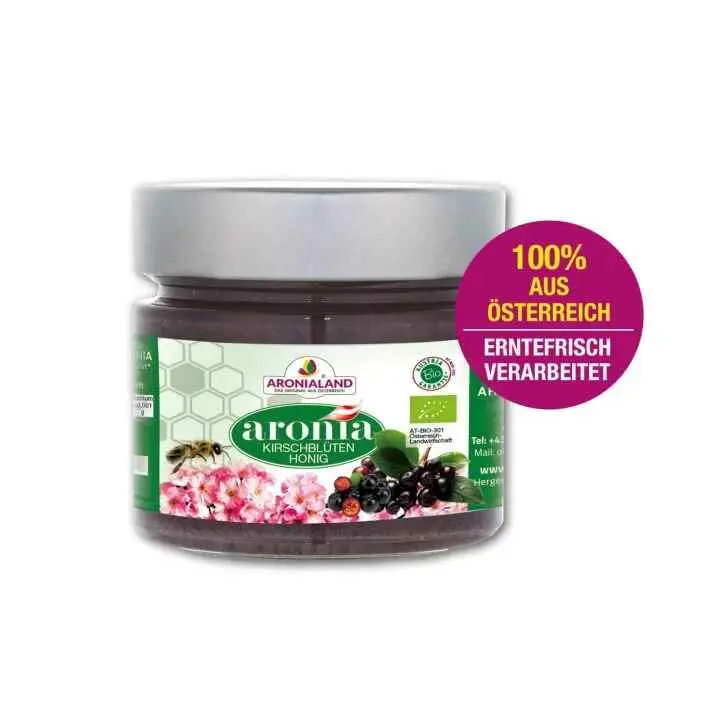 Aronia Bio-Kirschblütenhonig 250gr