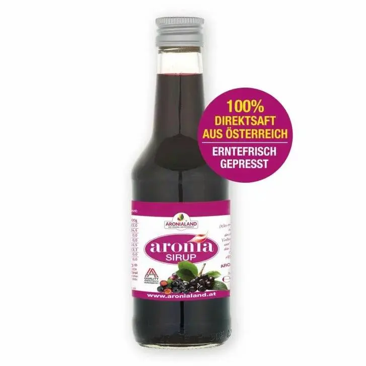 Aronia Sirup 250 ml Test ohne Lieferung